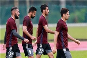 آخرین تمرین تیم ملی قبل از دیدار با قطر برگزار شد/ همرنگ شدن شاگردان کی‌روش با عنابی‌ها!