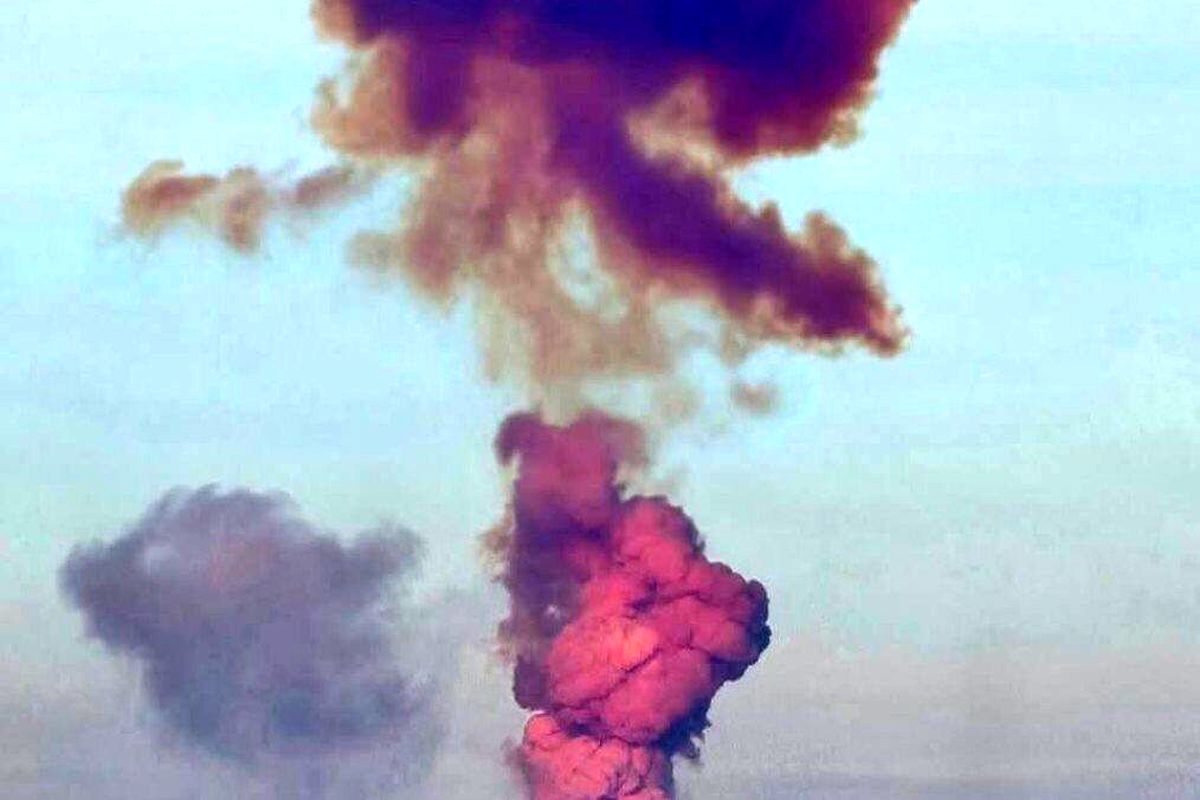 انفجار روسیه