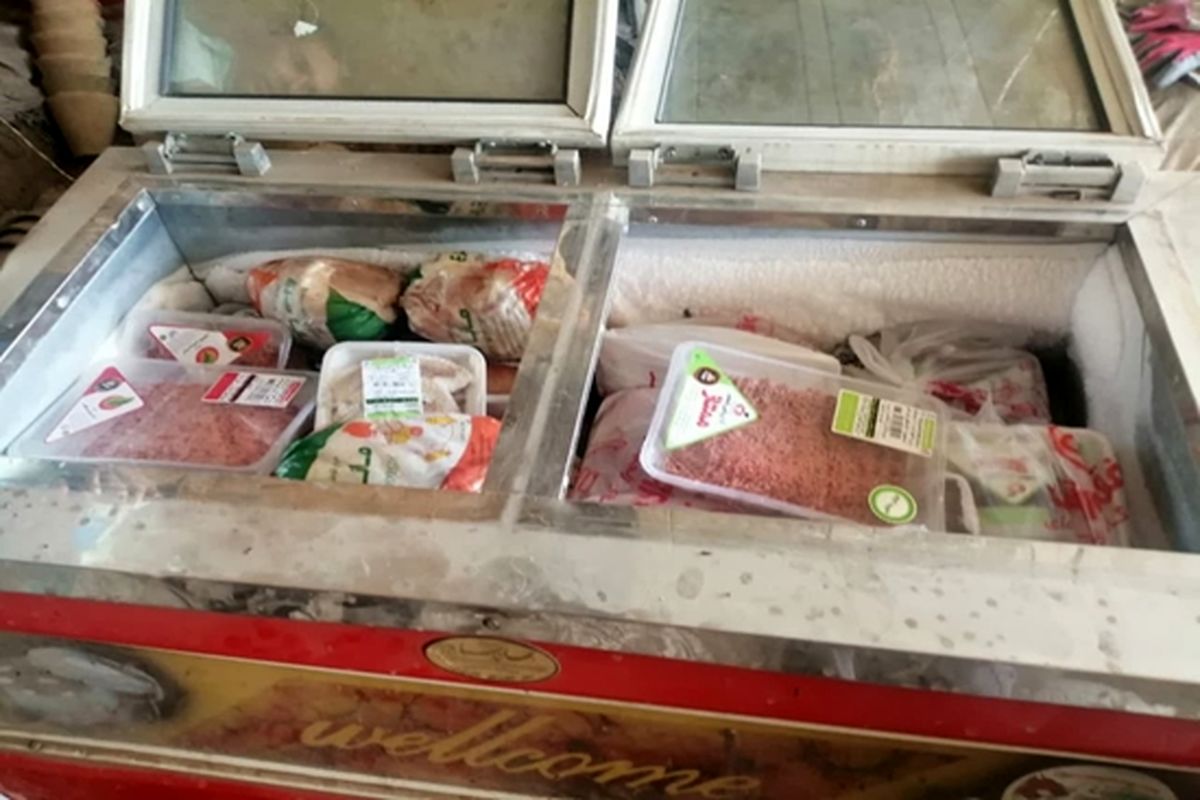 گوشت مرغ فاسد