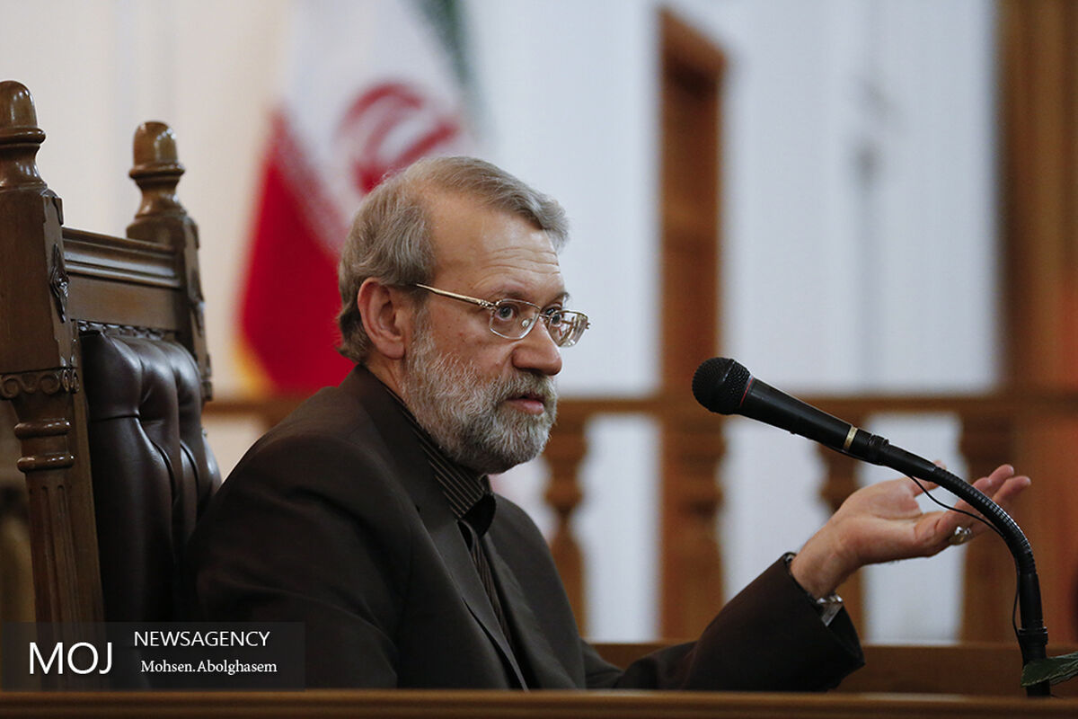 نشست خبری رییس مجلس شورای اسلامی
