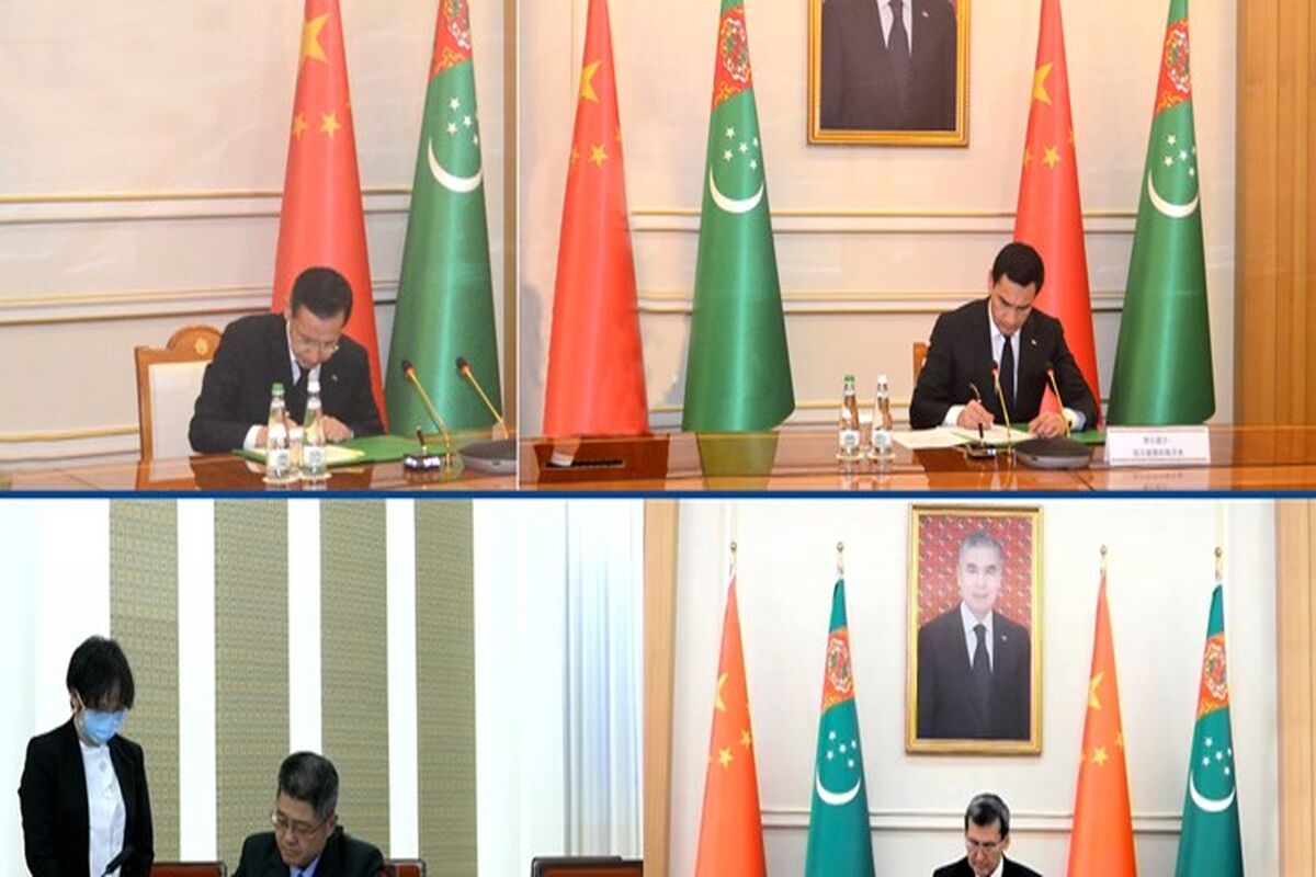 پنجمین نشست کمیته همکاری ترکمنستان و چین