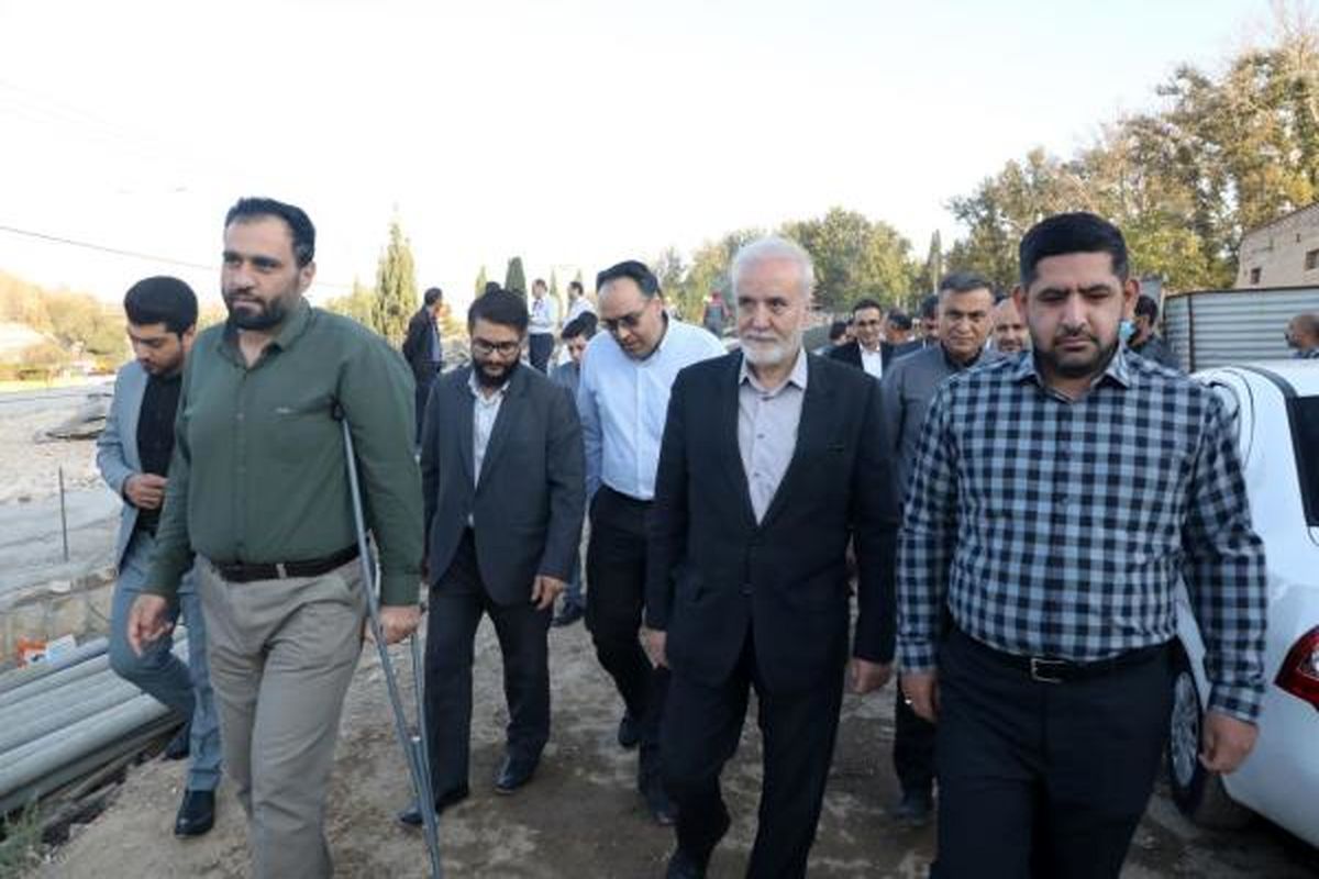 بازدید پروژه های عمرانی