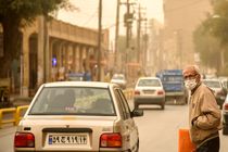 کاهش کیفیت هوای تهران در پی خیزش گرد و خاک