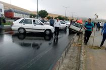 تصادف زنجیره‌ای در کردکوی خسارت جانی نداشت