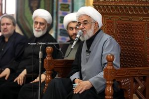 آیین عزاداری اربعین حسینی با حضور پرشور کیشوندان در مسجد خاتم‌الانبیاء(ص) کیش برگزار شد