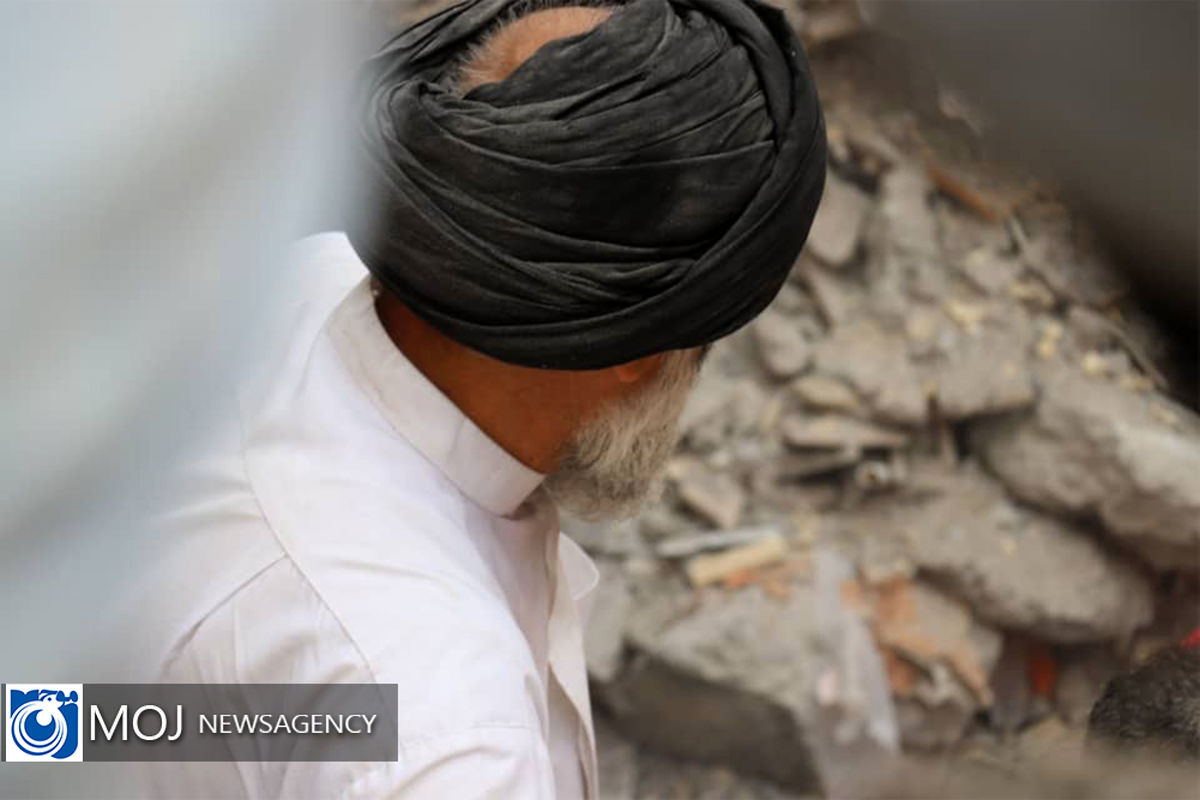 پنجمین روز آواربرداری و امداد رسانی در ساختمان متروپل آبادان