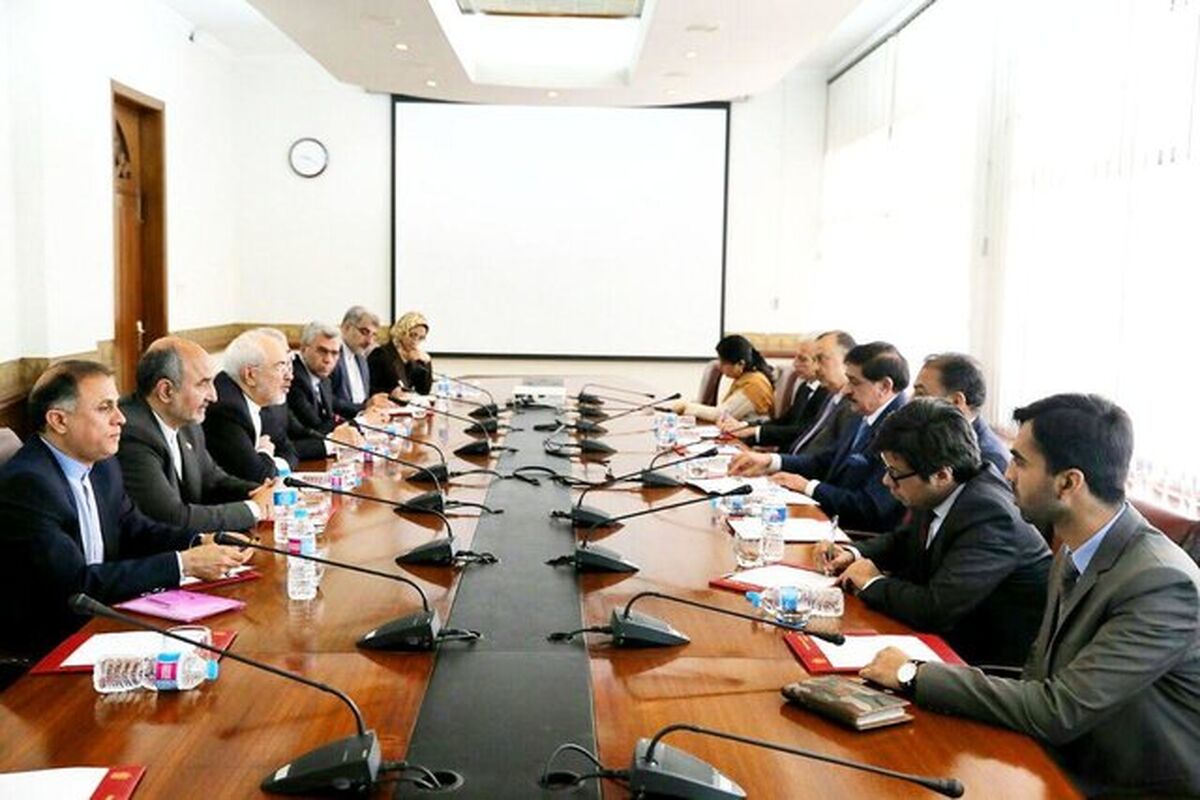 ظریف با مشاور امنیت ملی پاکستان
