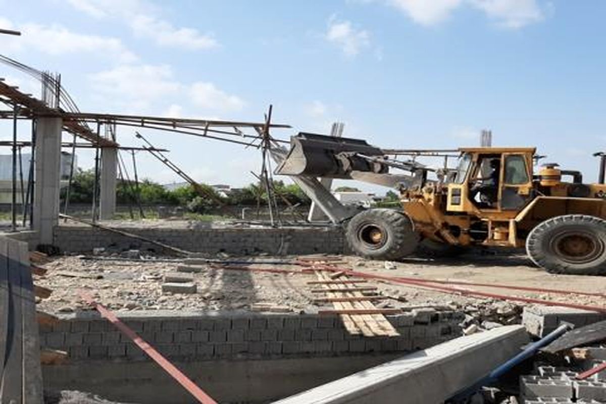 قلع و قمع در محمودآباد مازندران