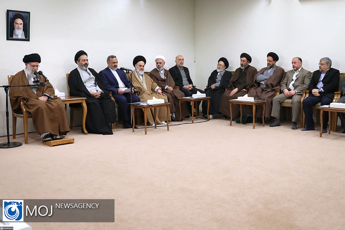 دیدار مسئولان حج با مقام معظم رهبری