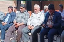 آیین کلنگ زنی خادم سرای نور اربعین در شهرستان مهران 