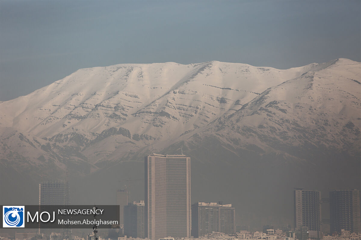  آلودگی هوای تهران در دی ماه ۱۳۹۹