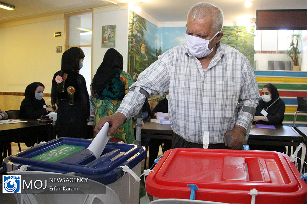 مشارکت گستره مردم سنندج در انتخابات ۱۴۰۰