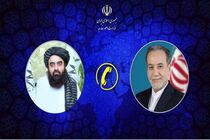 وزرای امور خارجه ایران و حکومت طالبان گفتگو کردند