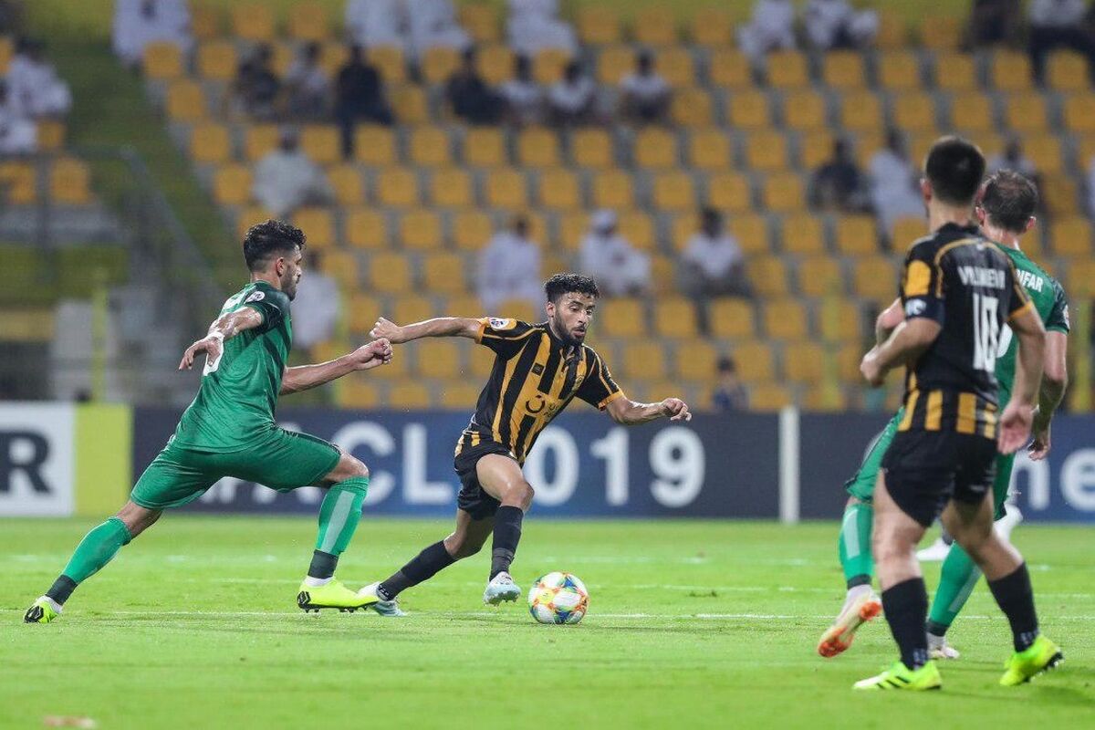 بازی برگشت ذوب آهن و الاتحاد عربستان