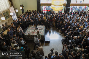 مراسم تشییع پیکر عارف لرستانی