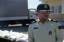 توقیف کامیون حامل یک تن مواد مخدر در بندرلنگه