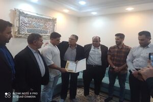 تجلیل نماینده دزفول از دارنده مدال طلای مسابقات جهانی پرورش اندام+عکس