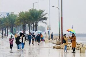 تداوم فعالیت سامانه بارشی و ناپایداری جوی و دریایی در هرمزگان تا سه‌شنبه