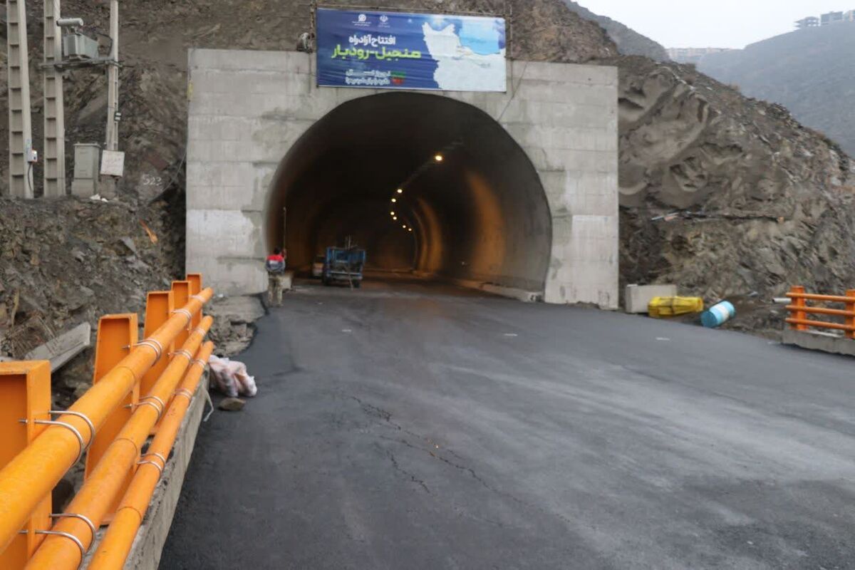 افتتاح ازاد راه رشت قزوین