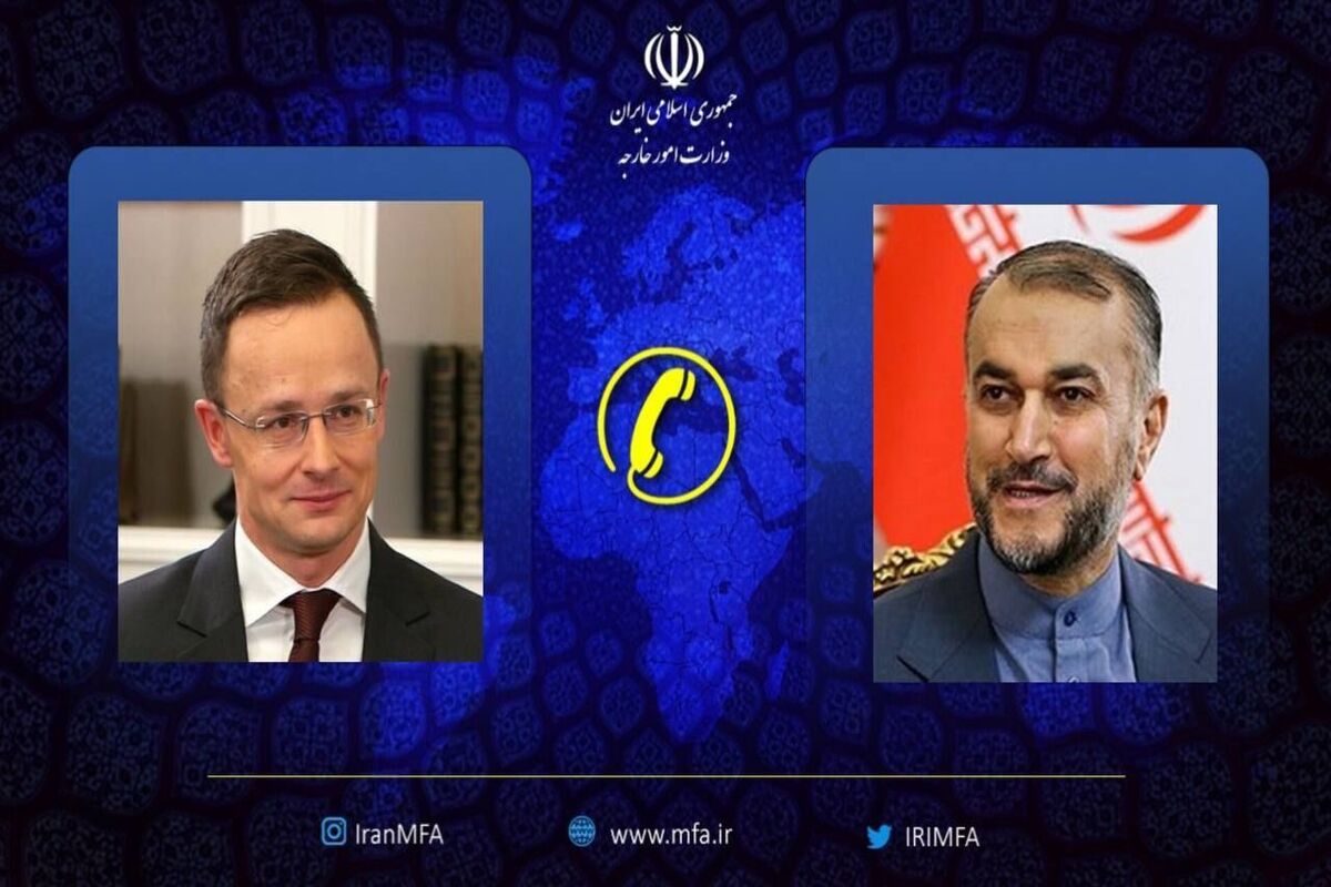 وزرای خارجه ایران و مجارستان 