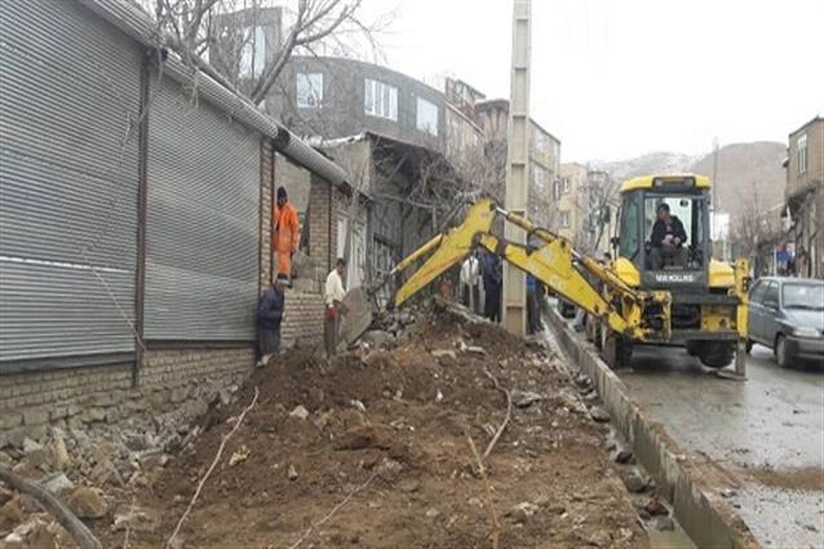 بازگشایی معبر تصرفی