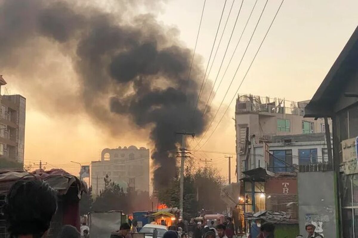 انفجار در کابل افغانستان صورت گرفت