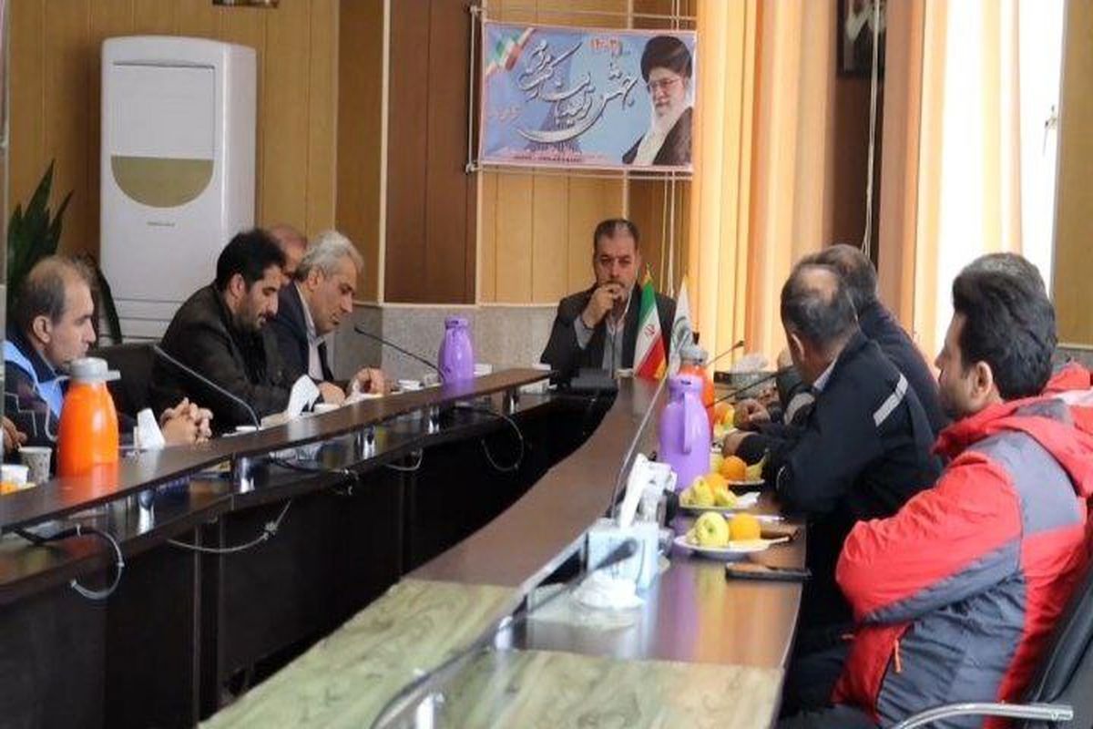 جلسه ستاد مدیریت بحران چالوس