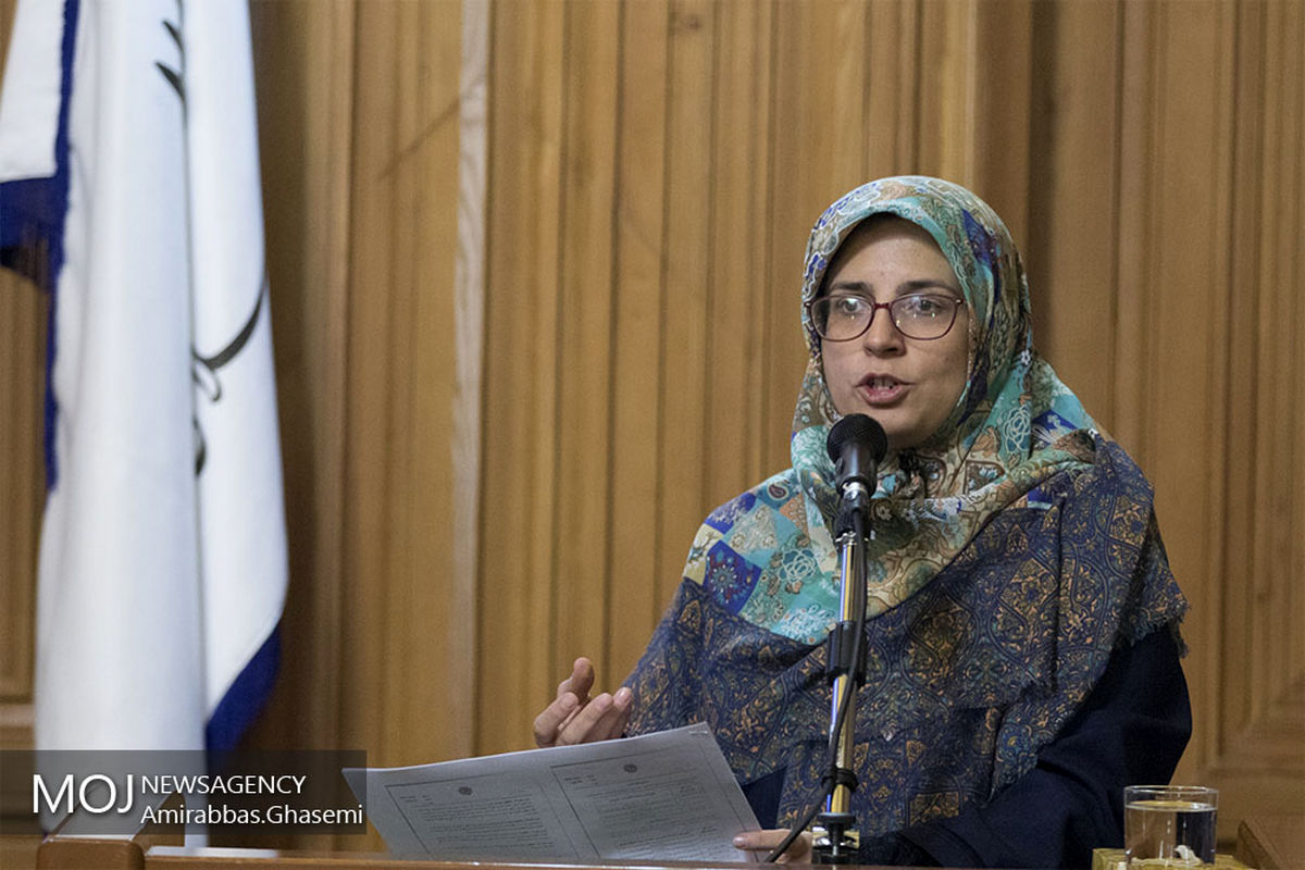 یکصدونوزدهمین جلسه شورای شهر تهران/بهاره آروین عضو شورای شهر تهران