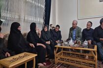 مهاجرانی و ربیعی با خانواده الهه حسین‌نژاد دیدار کرد
