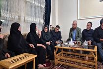 مهاجرانی و ربیعی با خانواده الهه حسین‌نژاد دیدار کرد
