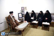 دیدار خانواده سردار سلیمانی با رهبر انقلاب