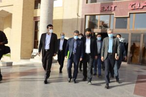 مدیرعامل شرکت بازآفرینی شهری ایران وارد یزد شد+عکس