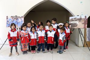 گردهمایی 400 نفره غنچه های هلال  همزمان با روز جهانی  کودک در اصفهان