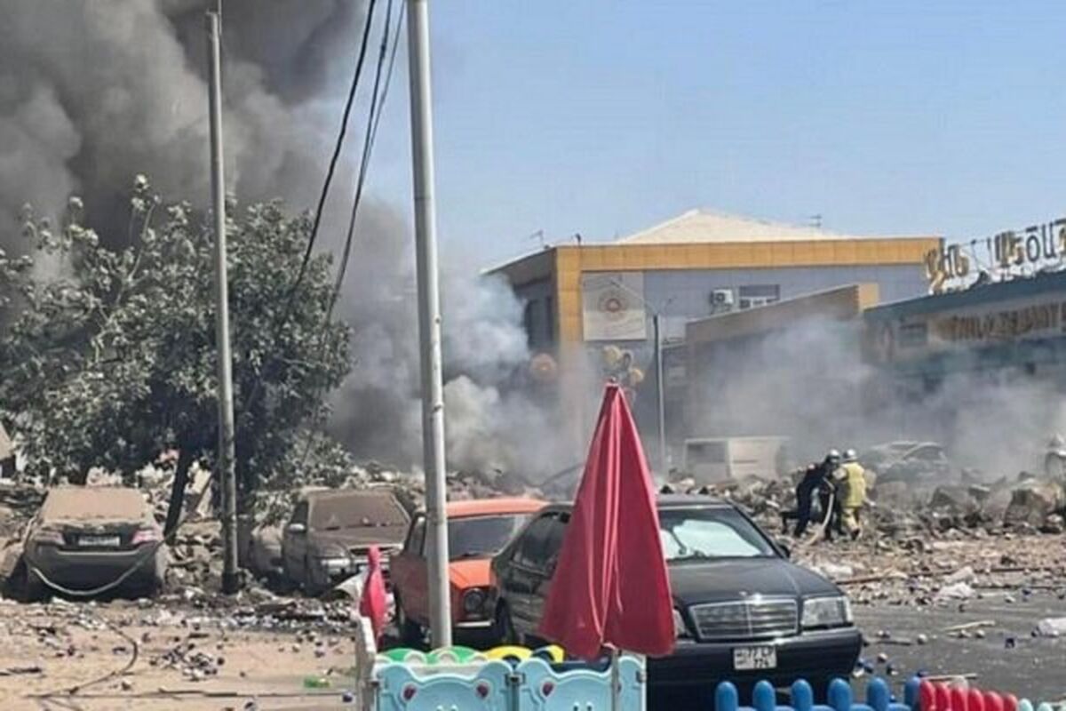 آتش سوزی در ارمنستان