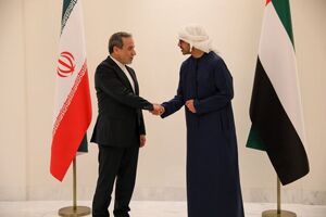 وزیر امور خارجه کشورمان با وزیر خارجه امارات دیدار کرد