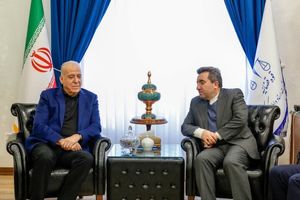 رئیس اتاق بازرگانی ایران و چین با رئیس سازمان ثبت اسناد و املاک دیدار کرد