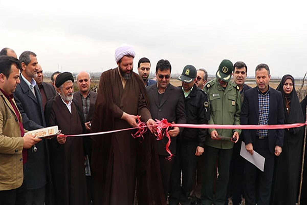 افتتاح طرح های عمرانی شفت