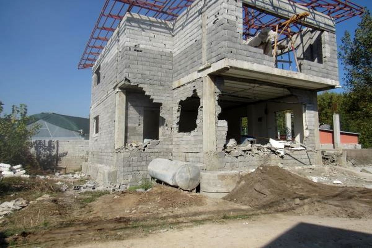 قلع و قمع در چالوس