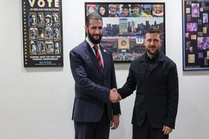 زلنسکی در دمشق با الجولانی دیدار کرد
