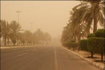 پیش بینی وزش باد و غبار برای نیمه غربی آسمان خوزستان 