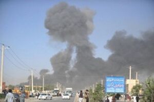 حمله انتحاری طالبان به یک مقر پلیس افغانستان