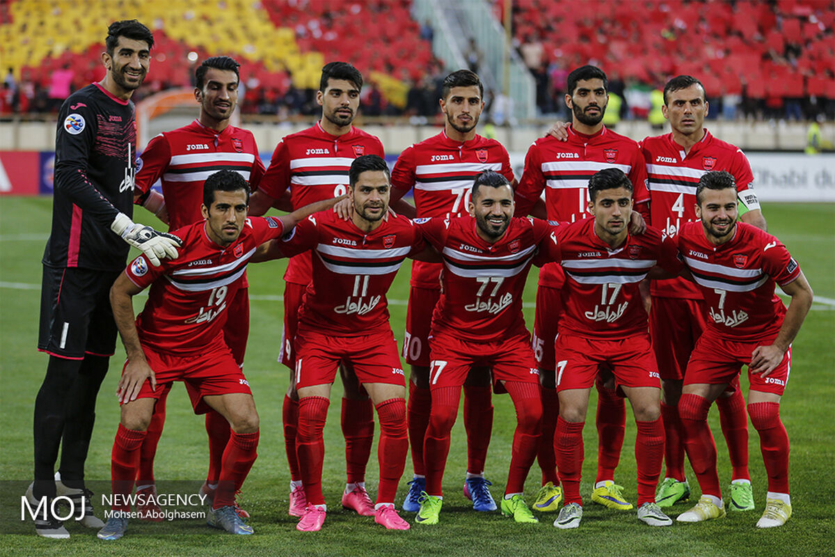 دیدار تیم های فوتبال پرسپولیس ایران و الریان قطر