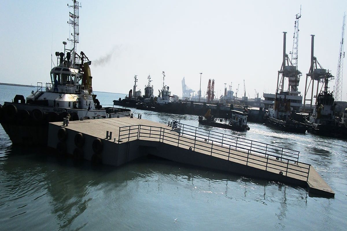 اسکله شناور -هرمزگان