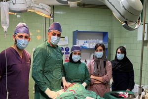 انجام نخستین جراحی ترمیم جمجمه با پروتز سه‌بعدی در استان اردبیل