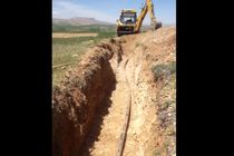 رفع مشکل قطعی و نوسان آب روستای آفریانج شهرستان سنقر و کلیایی