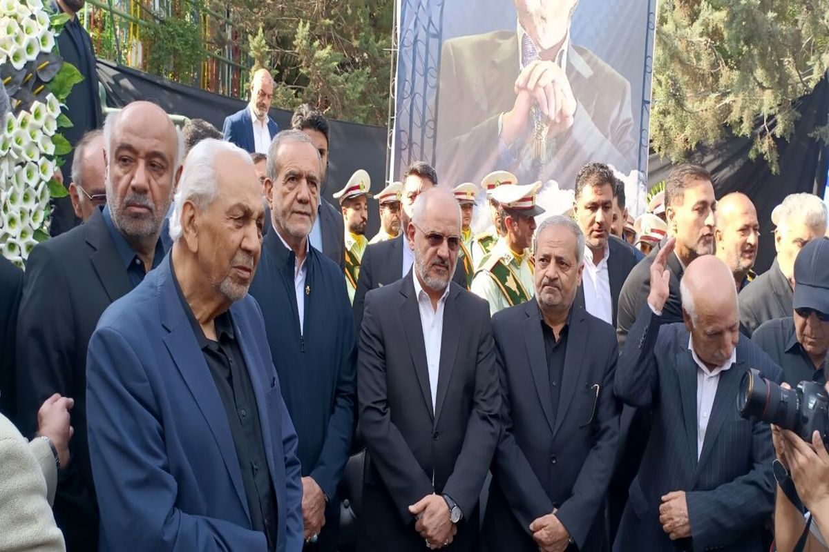 تشییع پیکر ناصر قفلی