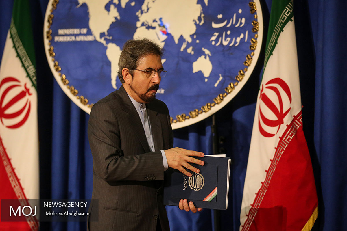 بهرام قاسمی سخنگوی وزارت امور خارجه