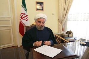 پیام تسلیت روحانی به مناسبت درگذشت حاج رضا فلاوند