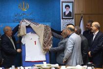 پیراهن تیم ملی فوتسال دانش‌آموزان رونمایی شد