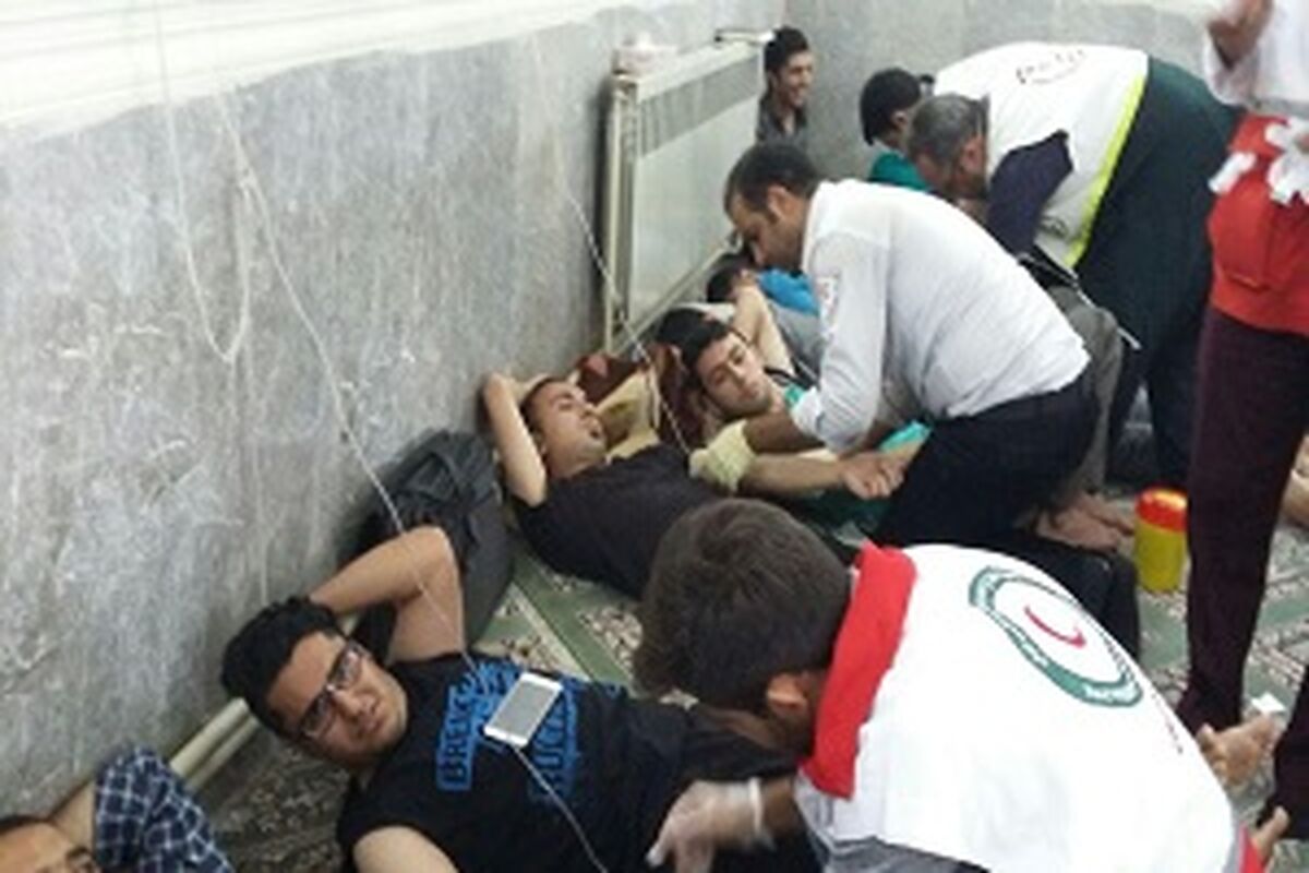مسمومیت دانشجویان یزد